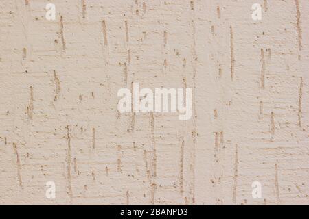 Texture of a area with Munich plaster wall roughcast Stock Photo