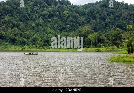 Situ Gunung Lake, Sukabumi, West Java, Indonesia Stock Photo