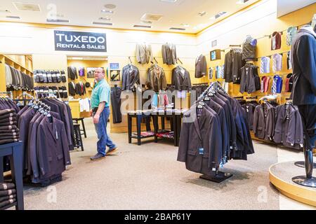 Miami Florida,Dadeland Mall,Macy's Department Store,shopping shopper shoppers shop shops market markets marketplace buying selling,retail store stores Stock Photo