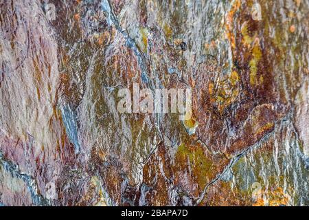 Stone texture in Georgia Stock Photo