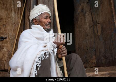 Abraha Atsbeha - a semi monolithic church built in the 10th century ...