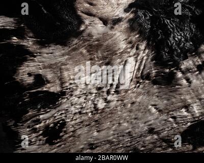 The scorched wooden background. Stock Photo
