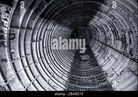 Piccadilly Circus Underground Station Disused Tunnels Stock Photo