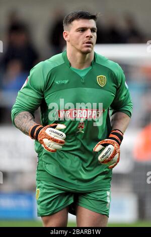 Burton Albion goalkeeper Stuart Tomlinson Stock Photo Alamy