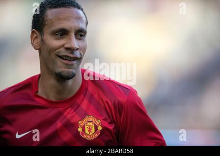 Rio Ferdinand, Manchester United Stock Photo