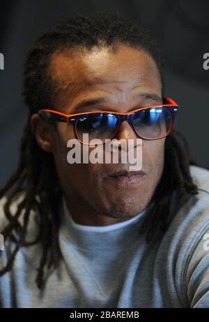 Edgar Davids, Barnet joint head coach and player Stock Photo