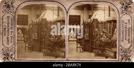 Manchester Art Treasures Exhibition, by Philip Henry Delamotte, 1857 Stock Photo
