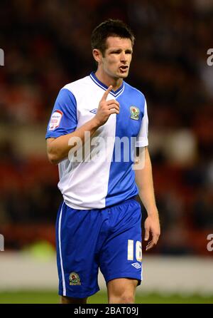 Blackburn Rovers' Scott Dann Stock Photo