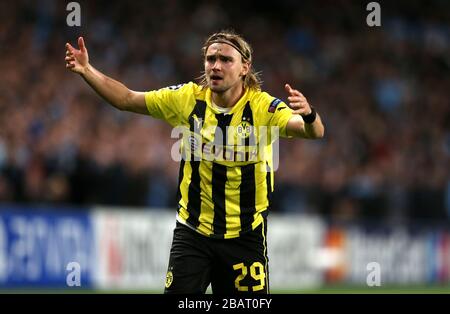 Marcel Schmelzer Autogrammkarte Borussia Dortmund 2013-14 Original + A