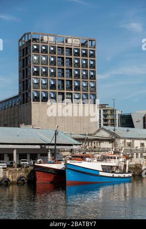 Cape Town, South Africa, Dec 2019. The Silo hotel converted from a 1920s grain warehouse on the waterfront, Cape Town, South Africa Stock Photo