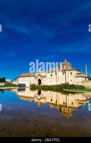 Andalusian Museum of Contemporary Art (Centro Andaluz de Arte Contemporáneo) in a former Monastery of Santa Maria de las Cuevas, Seville, Spain Stock Photo