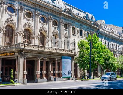 Rustaveli National Theater, completed in 1887, located on the Rustaveli Avenue. Tbilisi. Georgia Stock Photo