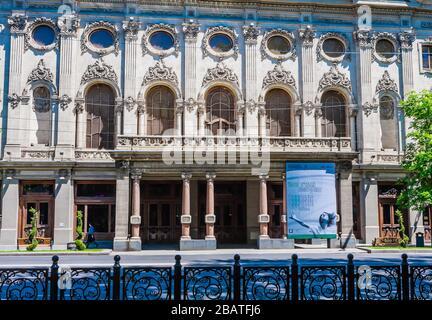 Rustaveli National Theater, completed in 1887, located on the Rustaveli Avenue. Tbilisi. Georgia Stock Photo