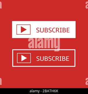 Subscribe banner templates Stock Vector