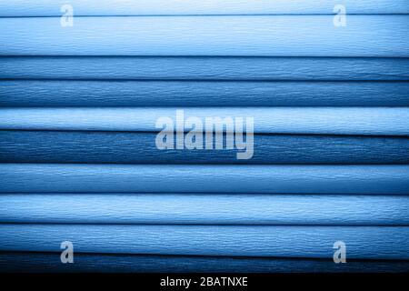 Pantone classic blue color crepe abstract background Stock Photo