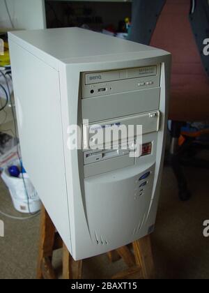 Midi Tower Pc Case Stock Photo Alamy