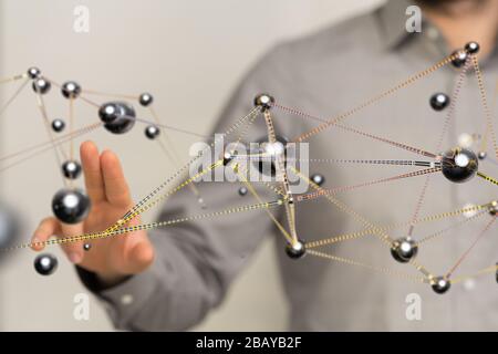 Protect Cloud Information Data Concept. Stock Photo