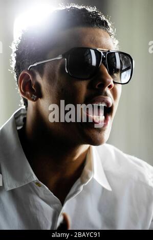 quincy brown singer actor music angeles california los july 2010 alamy