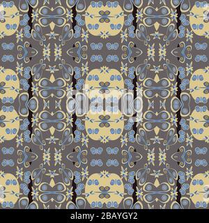 This seamless pattern is suitable for fabrics, textiles, gift wrapping, wallpaper, background, backdrop or whatever you want to create according to yo Stock Vector