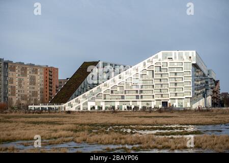 8 Tallet Bulding in Copenhagen, Denmark Stock Photo