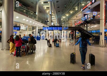 Copenhagen Airport, Kastrup, in Copenhagen, Denmark, Europe Stock Photo