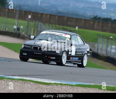 Robert Alman, BMW E36, Modern Classics, Classic Sports Car Club, CSCC, Late Summer race Meeting, Donington Park, Sunday, 4th September, 2016, circuit Stock Photo