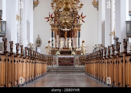 Trinitatis Church in Copenhagen, Denmark, Europe Stock Photo