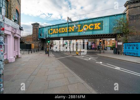 London on Lock Down Coronavirus Stock Photo