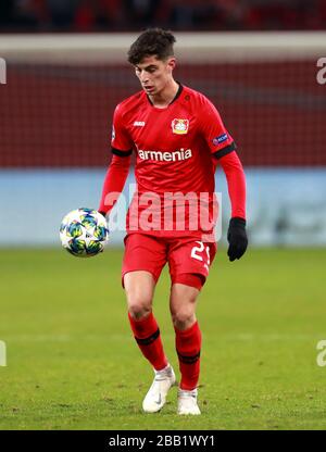 Bayer Leverkusen's Kai Havertz Stock Photo