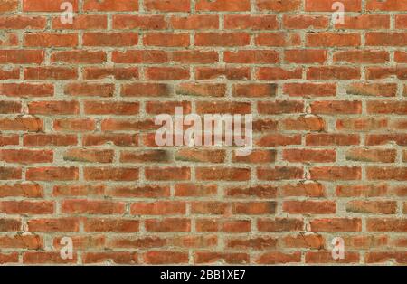 red bricks forming a great background Stock Photo