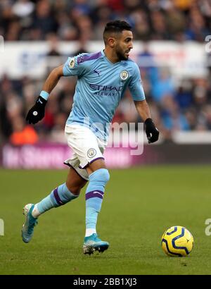 Manchester City's Riyad Mahrez Stock Photo