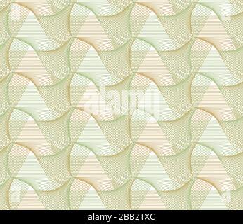 Guilloche vector background for cheque, certificate, coupon Stock Vector