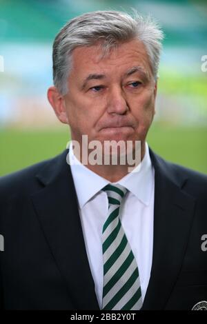 Celtic chief executive Peter Lawell Stock Photo