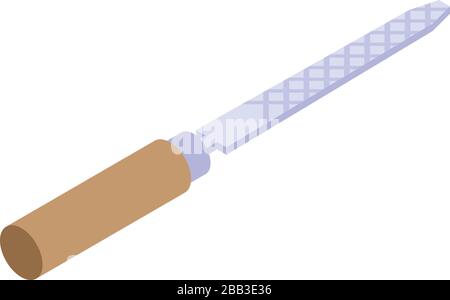 Repairman toolbox icon, isometric style Stock Vector