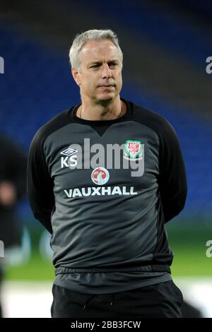 Kit Symons, Wales assistant manager Stock Photo - Alamy