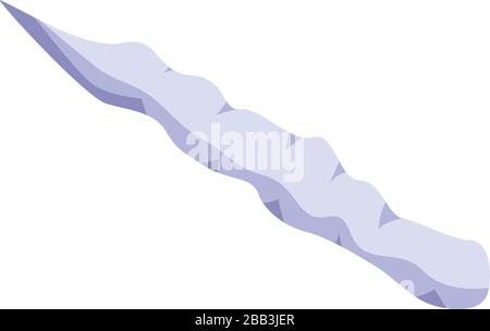 Polyurethane foam part icon, isometric style Stock Vector