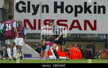 LONDON, United Kingdom, MAY 03 Frank Lampard of Chelsea during Barclaycard Premiership between West Ham United  and Chelsea at Upton Park stadium , Lo Stock Photo