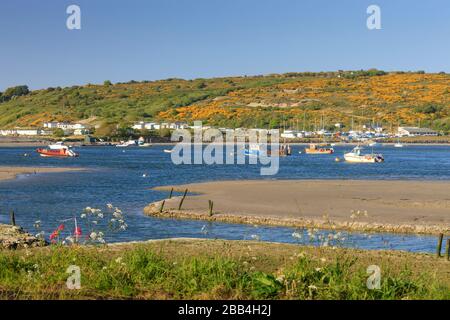 Poppet Sands Newport Pembrokeshire Wales Stock Photo