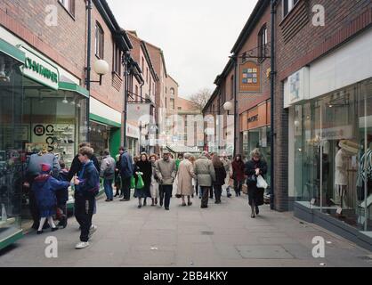 1992, Coppergate Shopping centre, York, Northern England, UK Stock Photo