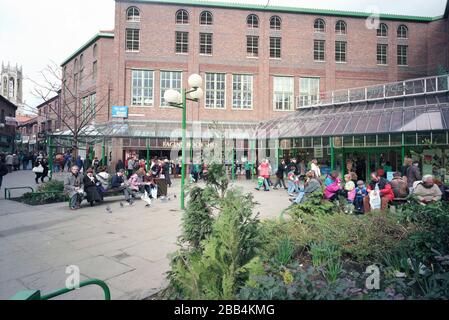 1992, Coppergate Shopping centre, York, Northern England, UK Stock Photo