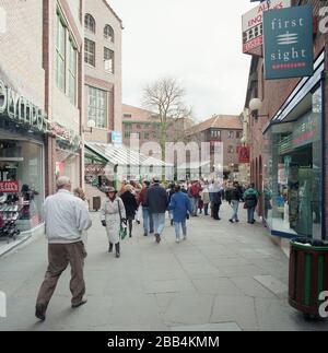 1992, Coppergate Shopping centre, York, Northern England, UK Stock Photo