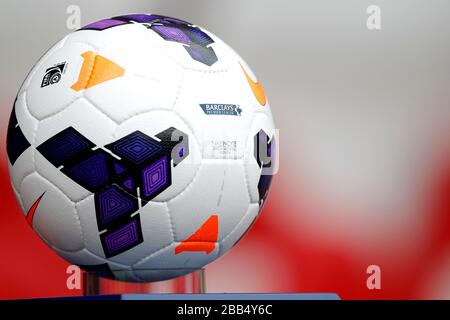 The official Barclays Premier League matchball, the Nike Incyte