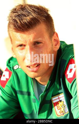 Genoa goalkeeper Zima Lukas Stock Photo