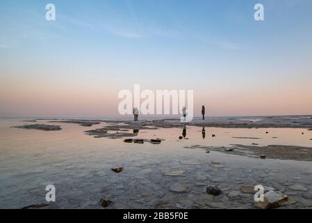 Pink sunset on lake beach beautiful colors in the sky clouds , Lake Malawi,  Malawi, Africa Stock Photo - Alamy