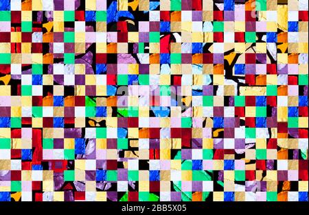 Mosaic  Background Stock Photo