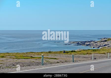 Beach in Gros Morne National Park, Newfoundland Stock Photo