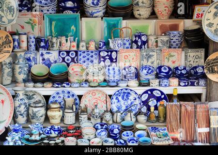 Souvenir shop in Old Town Hoi An,Dan Nang Region,Vietnam,Asia Stock Photo