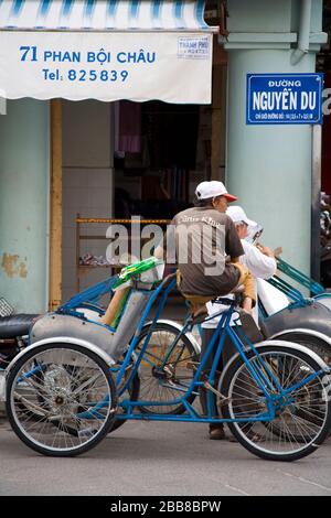 Pedicab in Nha Trang City, Vietnam, Asia Stock Photo