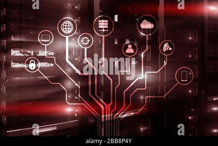 Server Image Ict Server Room ICT information communication technology wireless internet ...