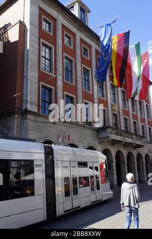 historisches Rathaus,  Neuss, Nordrhein-Westfalen, Deutschland Stock Photo